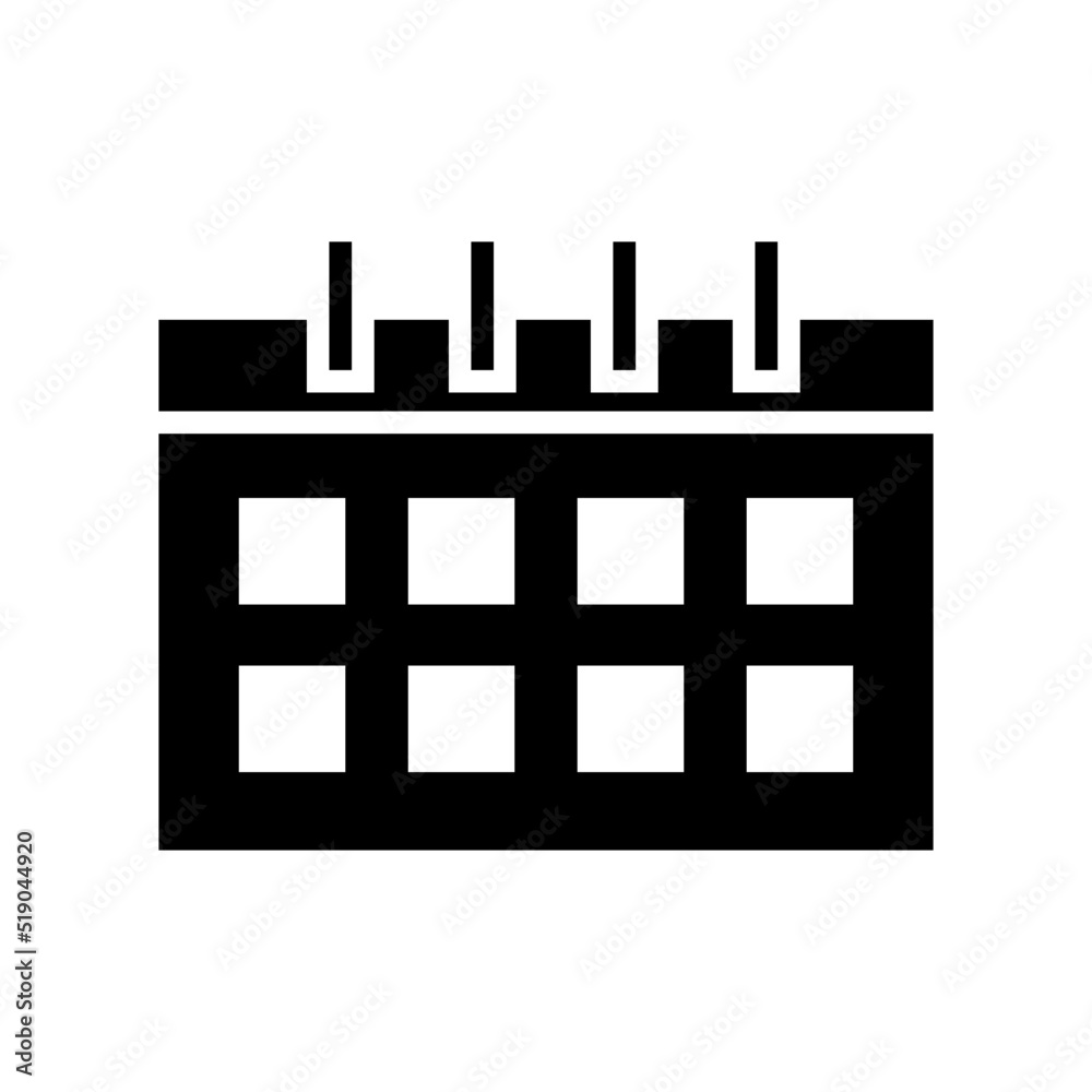 calendar icon or logo isolated sign symbol vector illustration - high quality black style vector icons
calendar icon or logo isolated sign symbol vector illustration - high quality black style vector icons