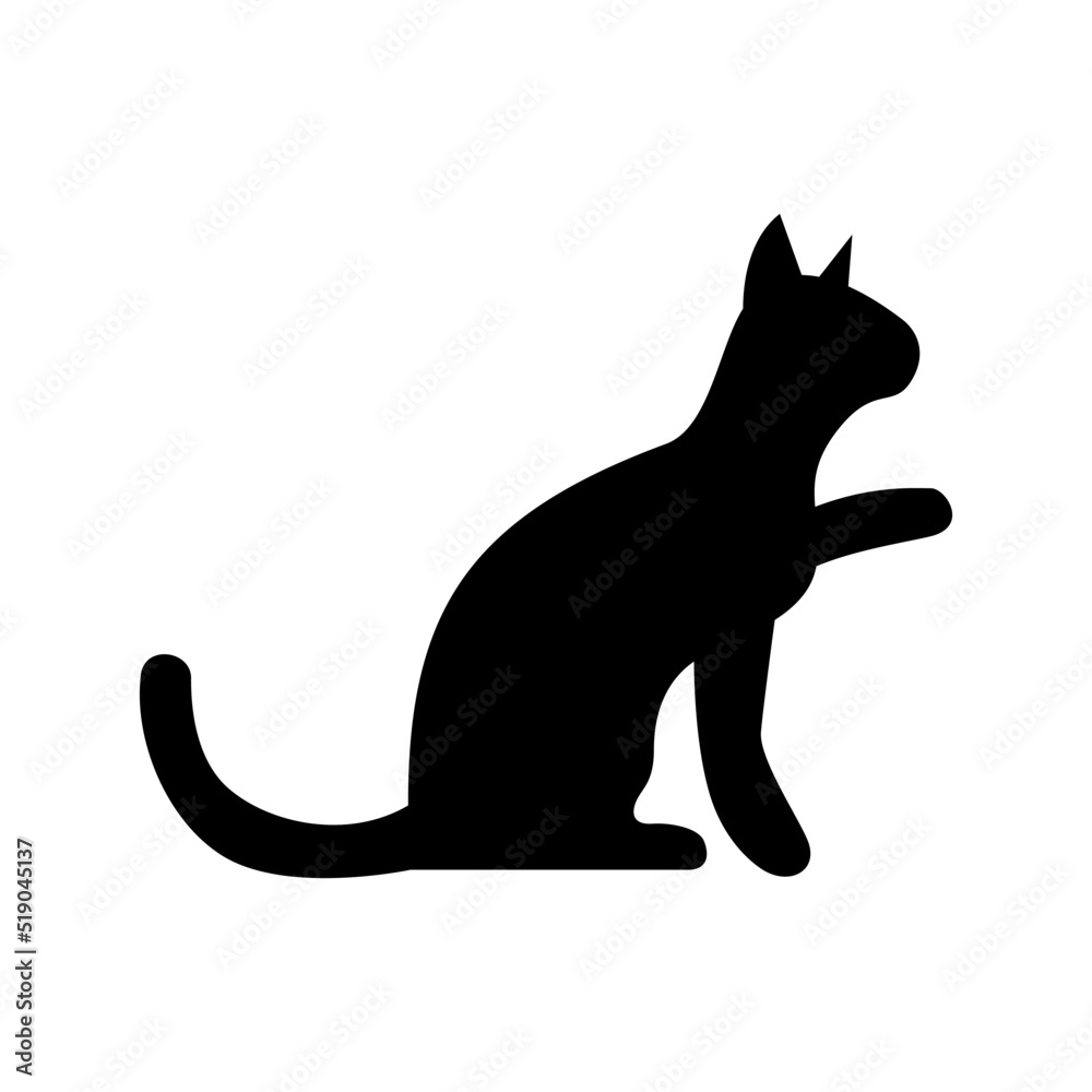 cat icon or logo isolated sign symbol vector illustration - high quality black style vector icons
