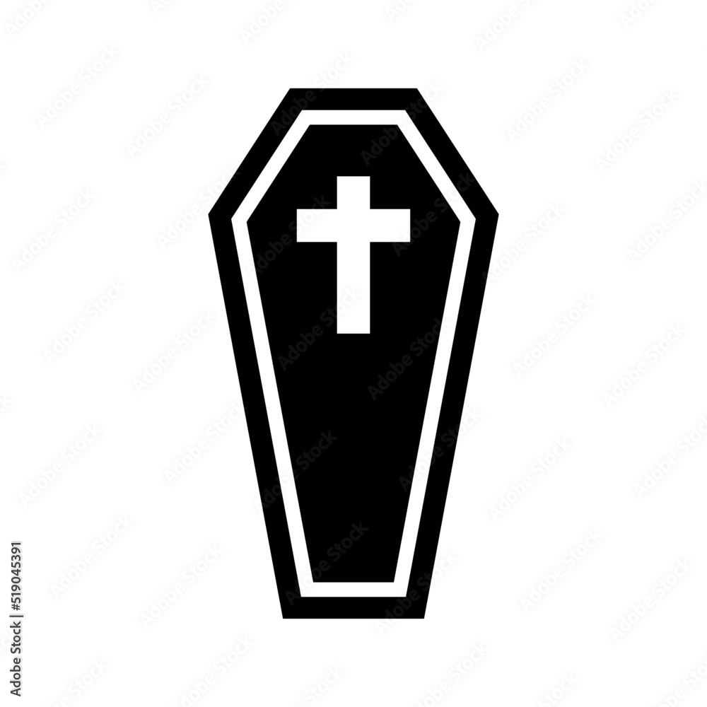 coffin icon or logo isolated sign symbol vector illustration - high quality black style vector icons
coffin icon or logo isolated sign symbol vector illustration - high quality black style vector icons