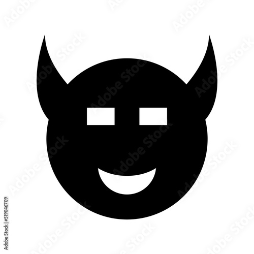 satan icon or logo isolated sign symbol vector illustration - high quality black style vector icons
