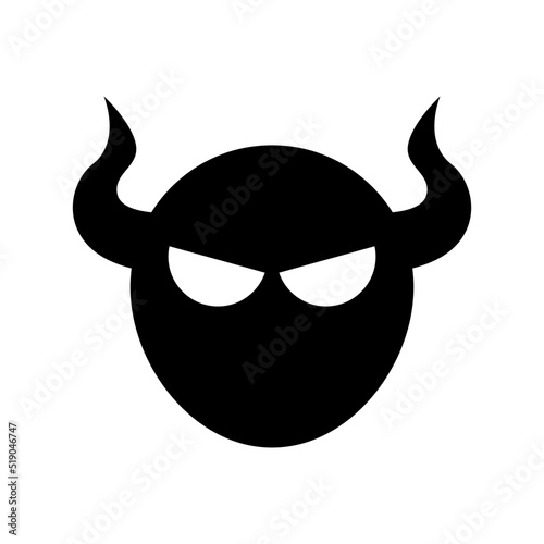 satan icon or logo isolated sign symbol vector illustration - high quality black style vector icons
