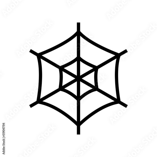 spider web icon or logo isolated sign symbol vector illustration - high quality black style vector icons 
