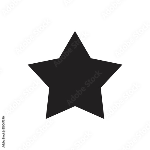 Star Icon Vector Symbol Design Illustration EPS 10