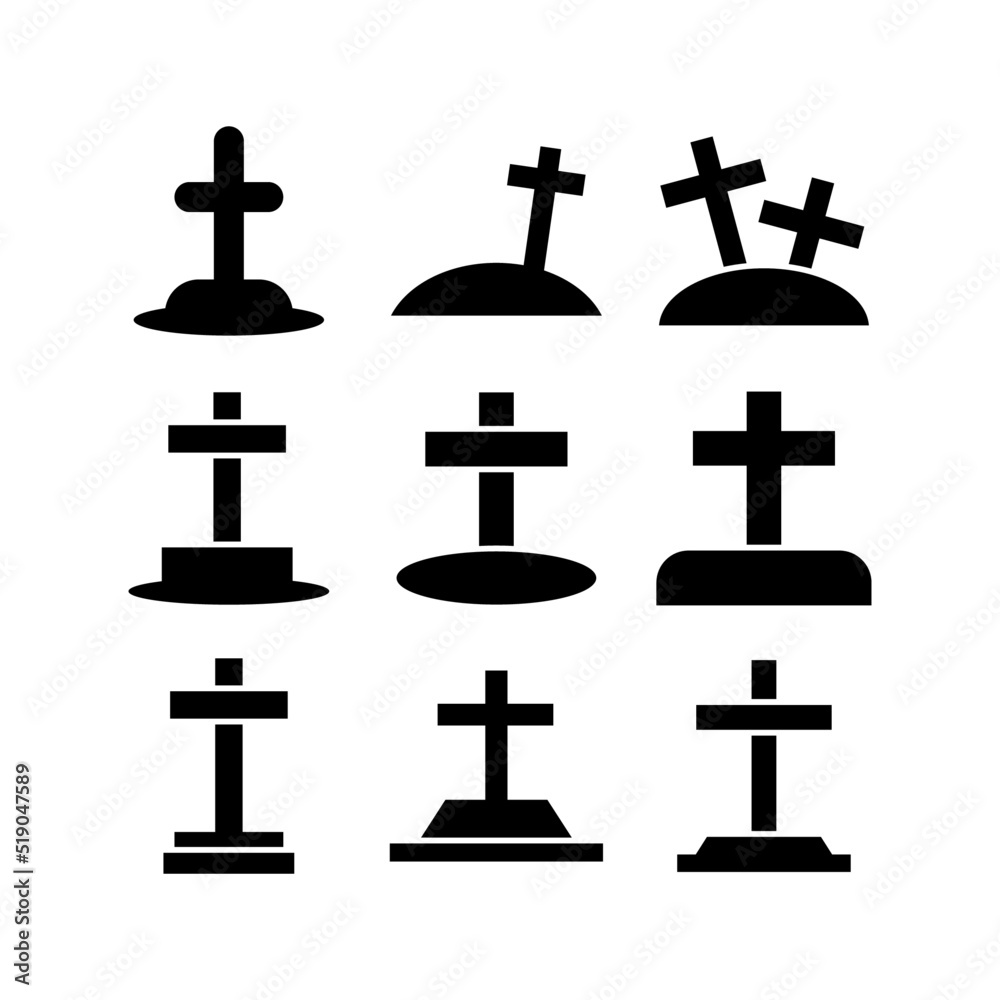 graves icon or logo isolated sign symbol vector illustration - high quality black style vector icons
graves icon or logo isolated sign symbol vector illustration - high quality black style vector icons