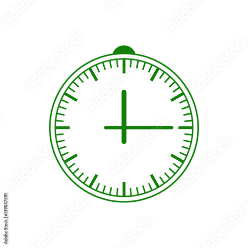 Vector with Alarm Clock, time tracking