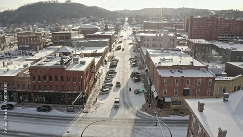 Aerial View of Red Wing, Minnesota photo