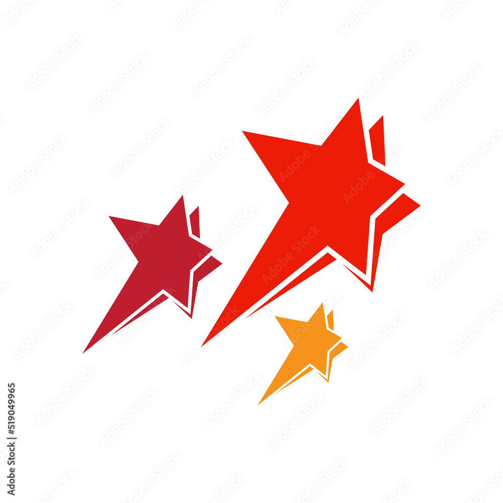 Star icon Template vector illustration design Star icon Template vector illustration design