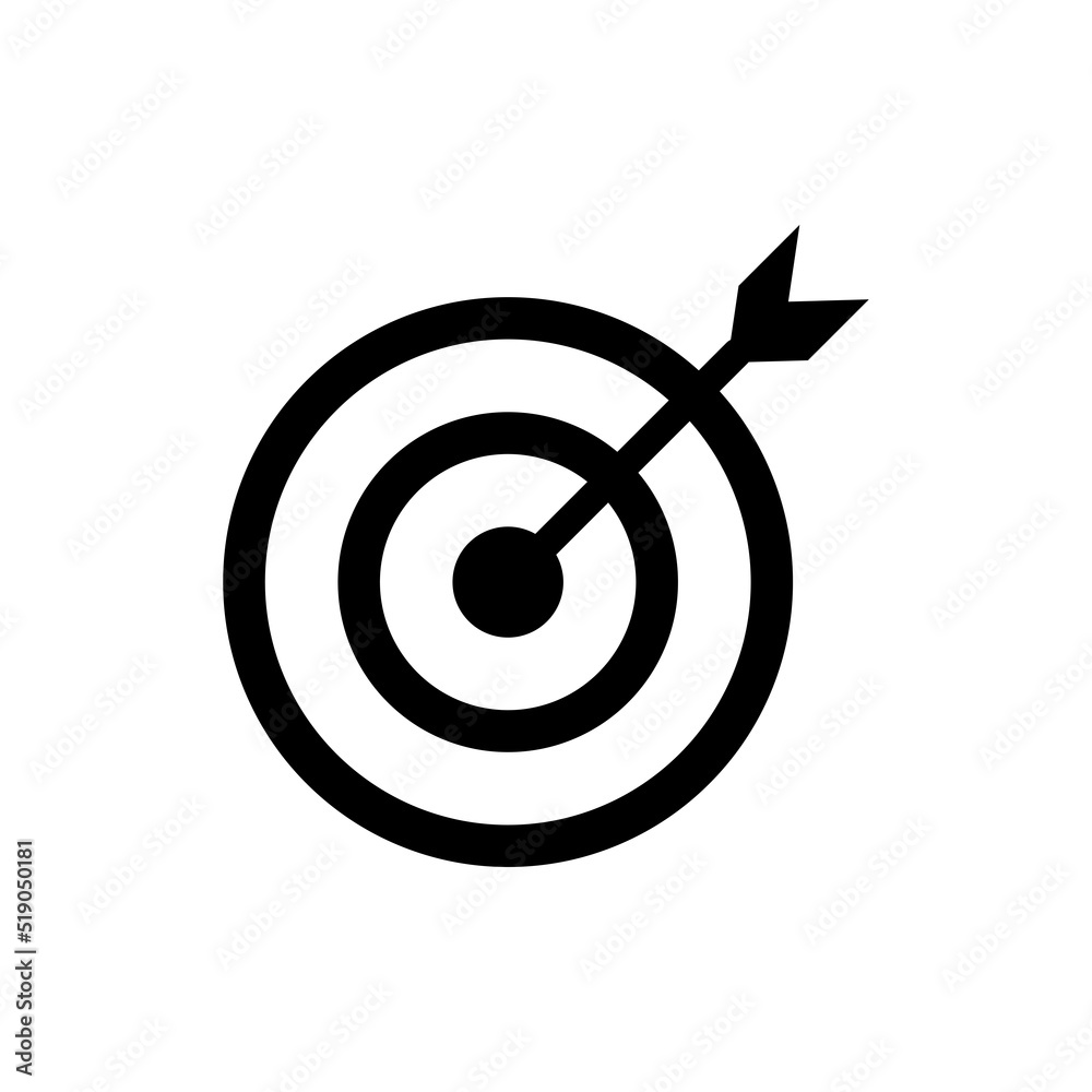Target Icon Vector Symbol Design Illustration EPS 10 Target Icon Vector Symbol Design Illustration EPS 10