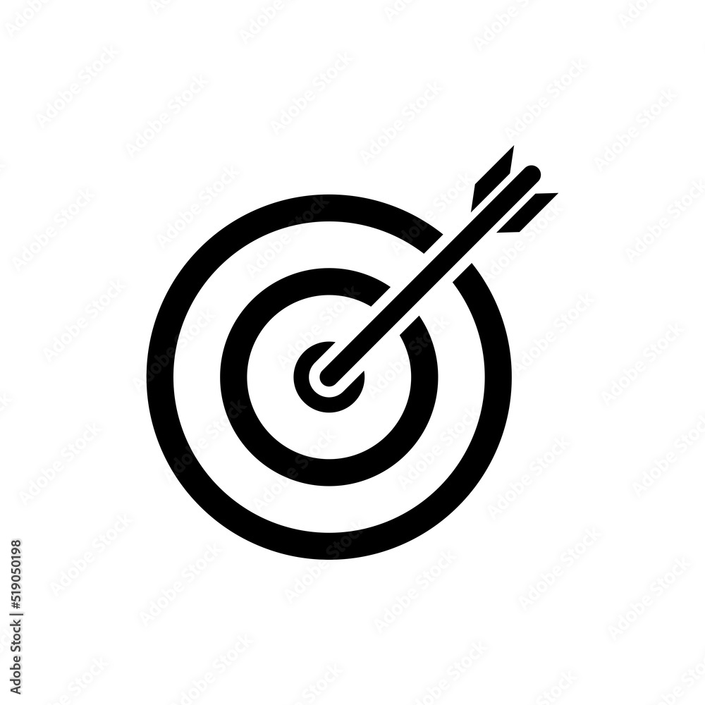 Target Icon Vector Symbol Design Illustration EPS 10 Target Icon Vector Symbol Design Illustration EPS 10