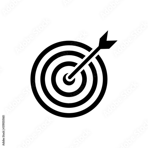 Target Icon Vector Symbol Design Illustration EPS 10