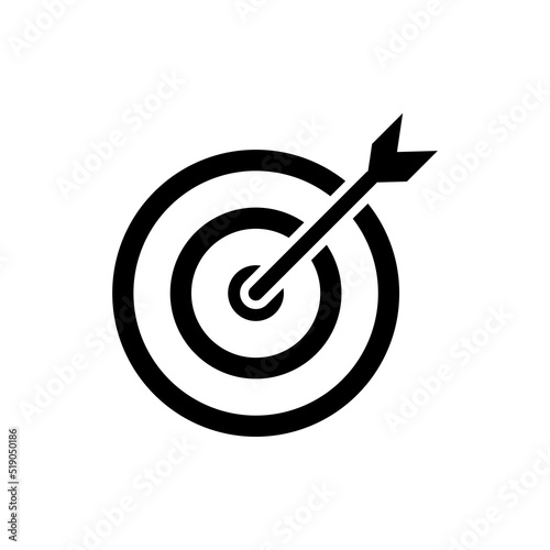 Target Icon Vector Symbol Design Illustration EPS 10