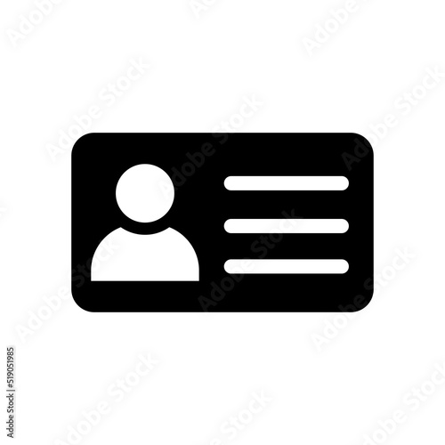 User Account Icon Vector Symbol Design Illustration EPS 10