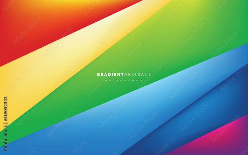 colorful gradient abstract background design