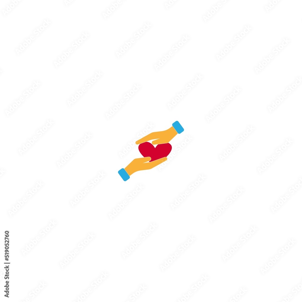 charity day element logo design illustration charity day element logo design illustration