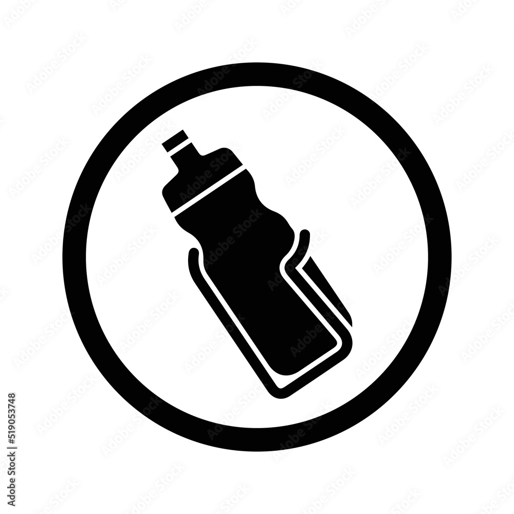 Fotografie Accessories bicycle or bottle cages icon