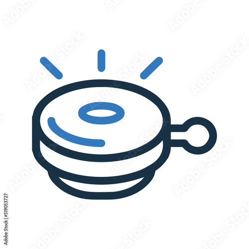 Accessories bells or components parts icon