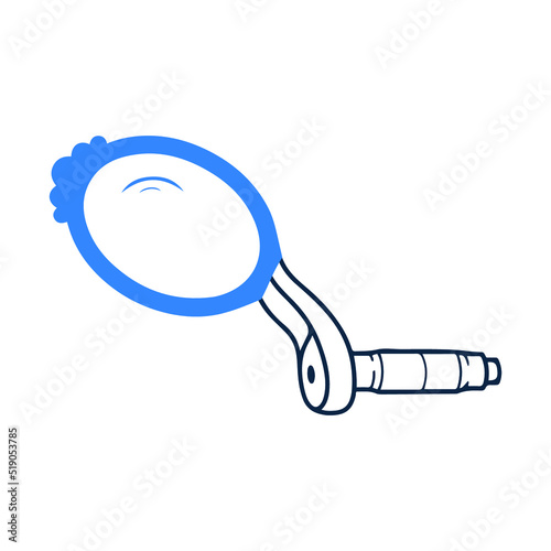 Accessory or bike handlebar icon