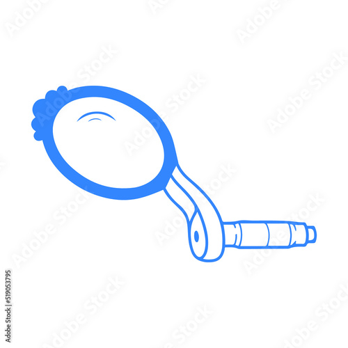 Accessory or bike handlebar icon