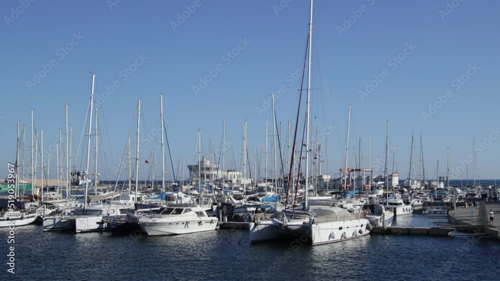 port de la ville de Yasmine Hammamet