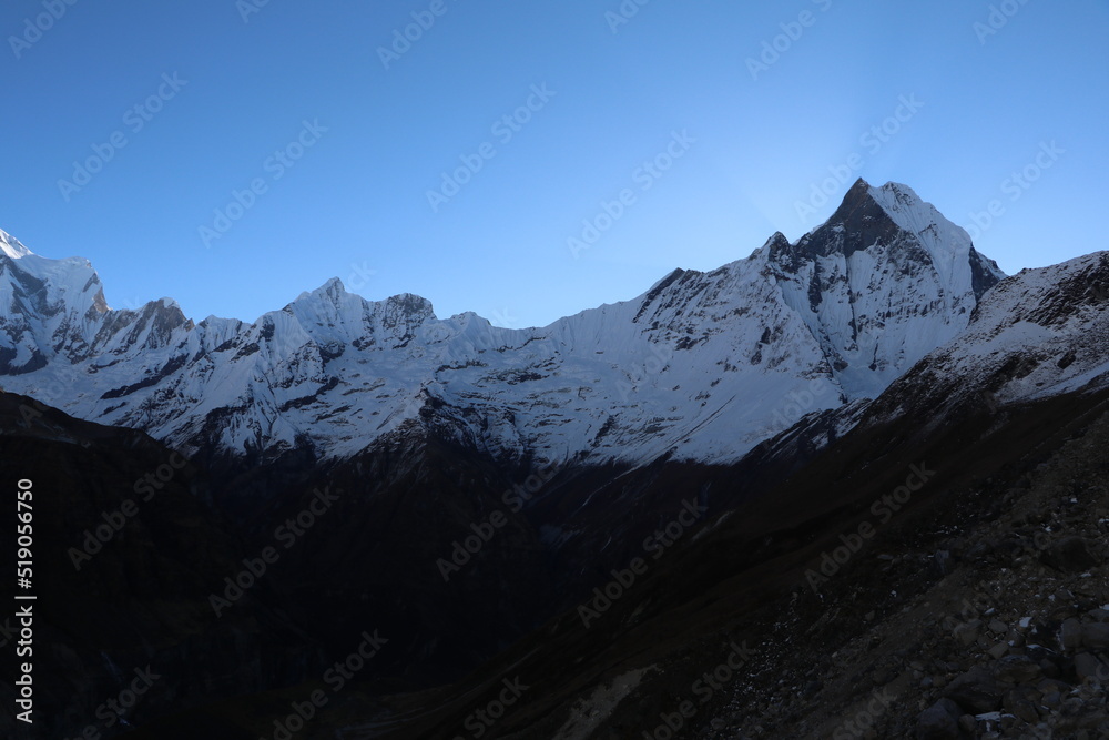 Fototapeta premium landscape in the himalayas
