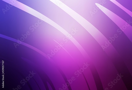 Light Purple, Pink vector pattern with wry lines.