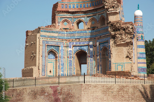 Uch Sharif, Ruins of centuries old Mausoleums close Bahawalpur, Pakistan photo