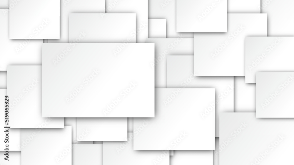 abstract square white paper background abstract square white paper background