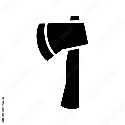 axe icon or logo isolated sign symbol vector illustration - high quality black style vector icons
