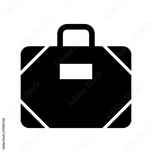 baggage icon or logo isolated sign symbol vector illustration - high quality black style vector icons
