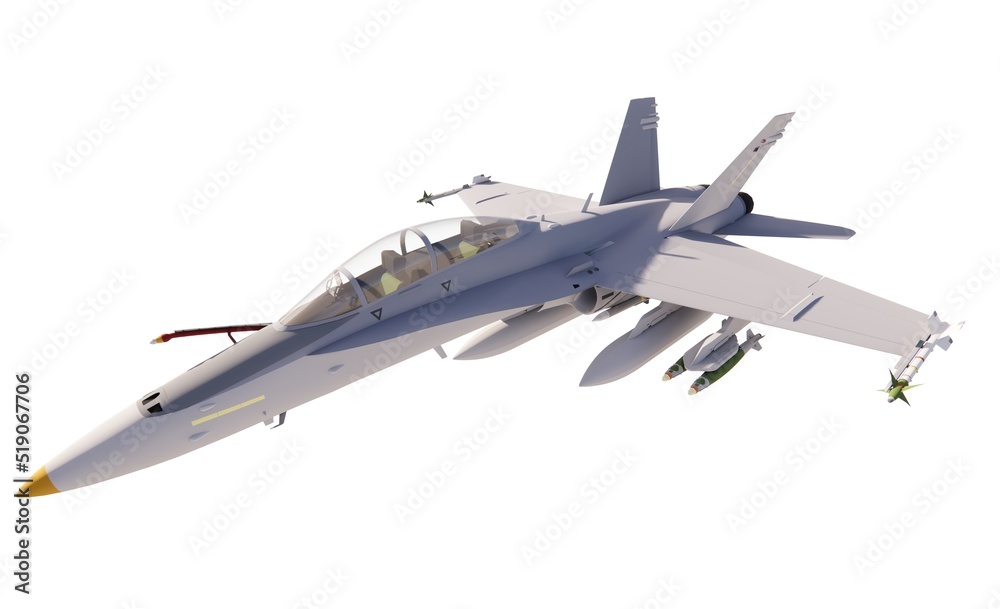 Military jet aircraft 3d render illustration render illustration Military jet aircraft 3d render illustration render illustration