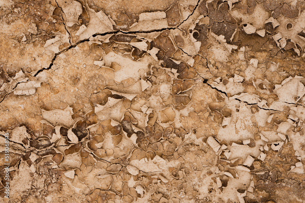 Brown rusty grunge background. Abstract texture of dry clay ground with cracks on earth soil Brown rusty grunge background. Abstract texture of dry clay ground with cracks on earth soil