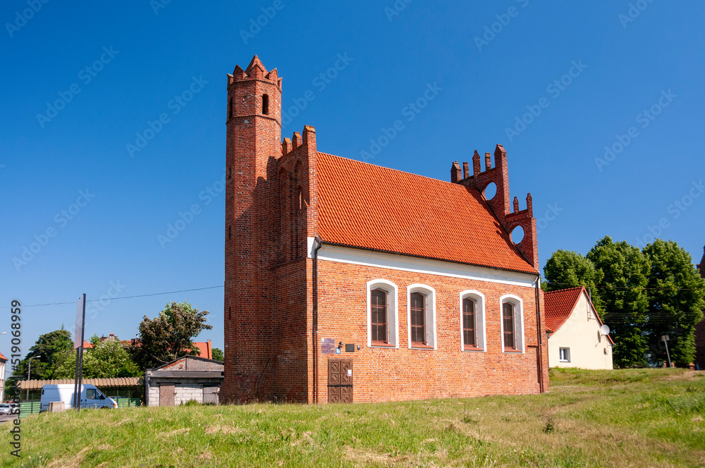 Gothic church in Prabuty Gothic church in Prabuty