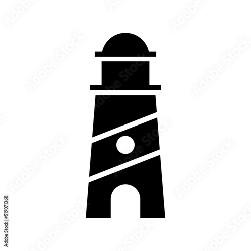 lighthouse icon or logo isolated sign symbol vector illustration - high quality black style vector icons 