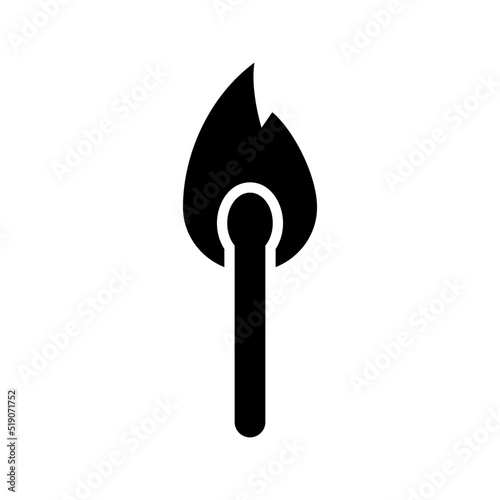 Fotografia, Obraz matchstick icon or logo isolated sign symbol vector illustration - high quality