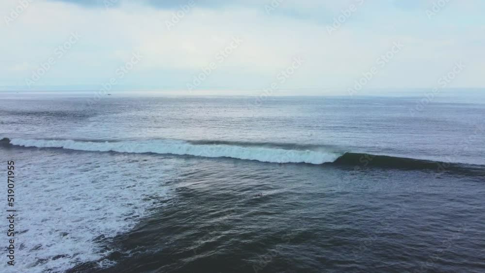 Drone videos from Bali over the sea, beach and surf waves Drone videos from Bali over the sea, beach and surf waves
