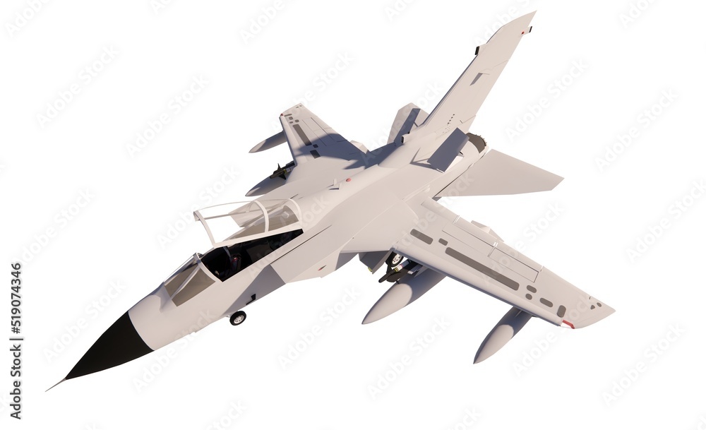 Plane fighter flight concept 3d isolated render model Plane fighter flight concept 3d isolated render model