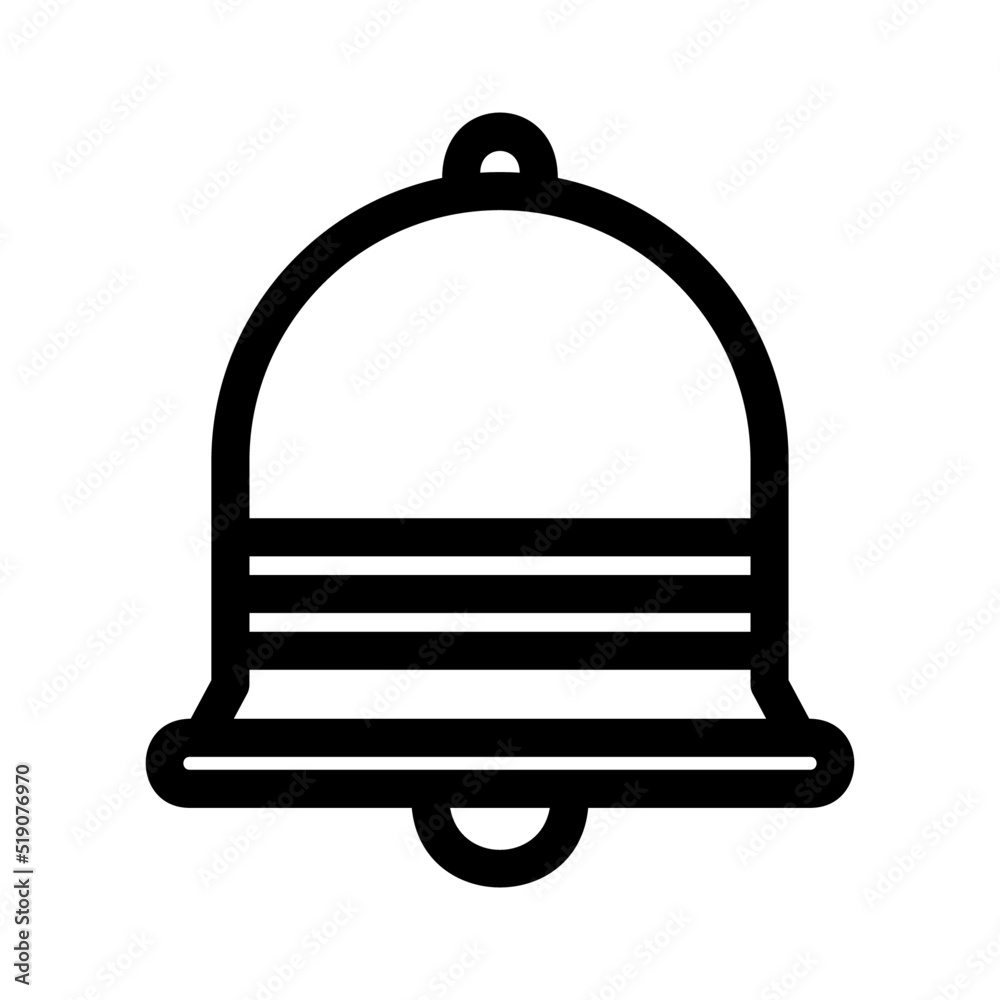 bell icon or logo isolated sign symbol vector illustration - high quality black style vector icons
