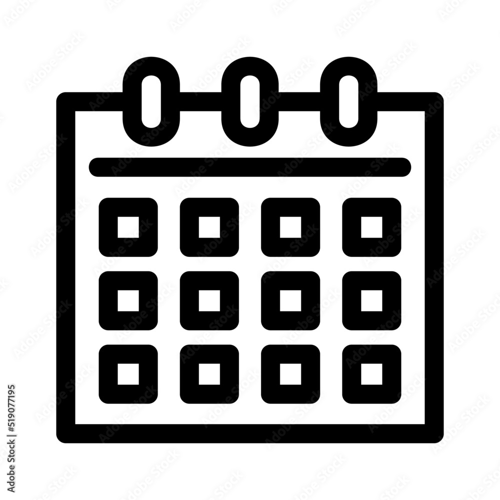 calendar icon or logo isolated sign symbol vector illustration - high quality black style vector icons
calendar icon or logo isolated sign symbol vector illustration - high quality black style vector icons