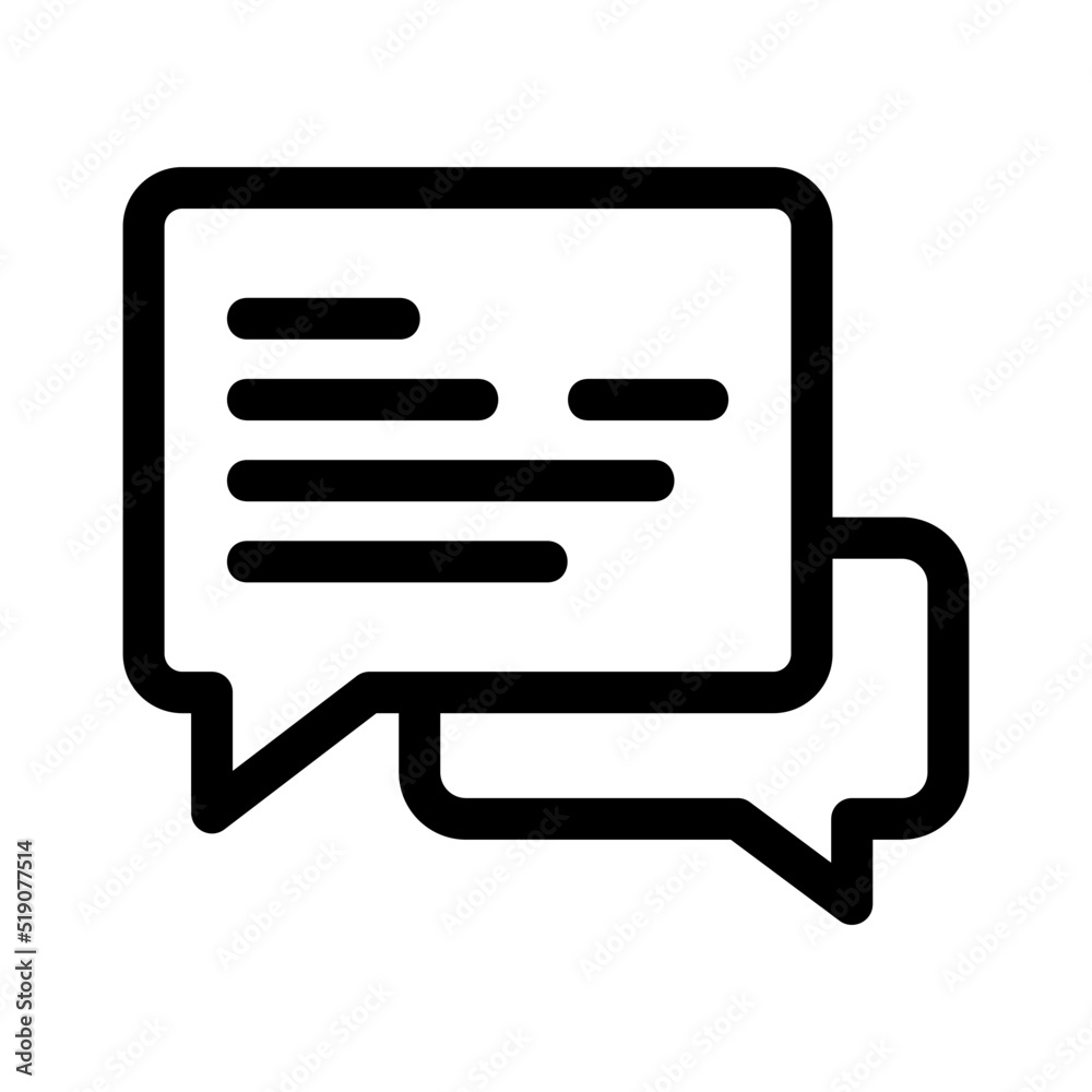 chatting icon or logo isolated sign symbol vector illustration - high quality black style vector icons
chatting icon or logo isolated sign symbol vector illustration - high quality black style vector icons