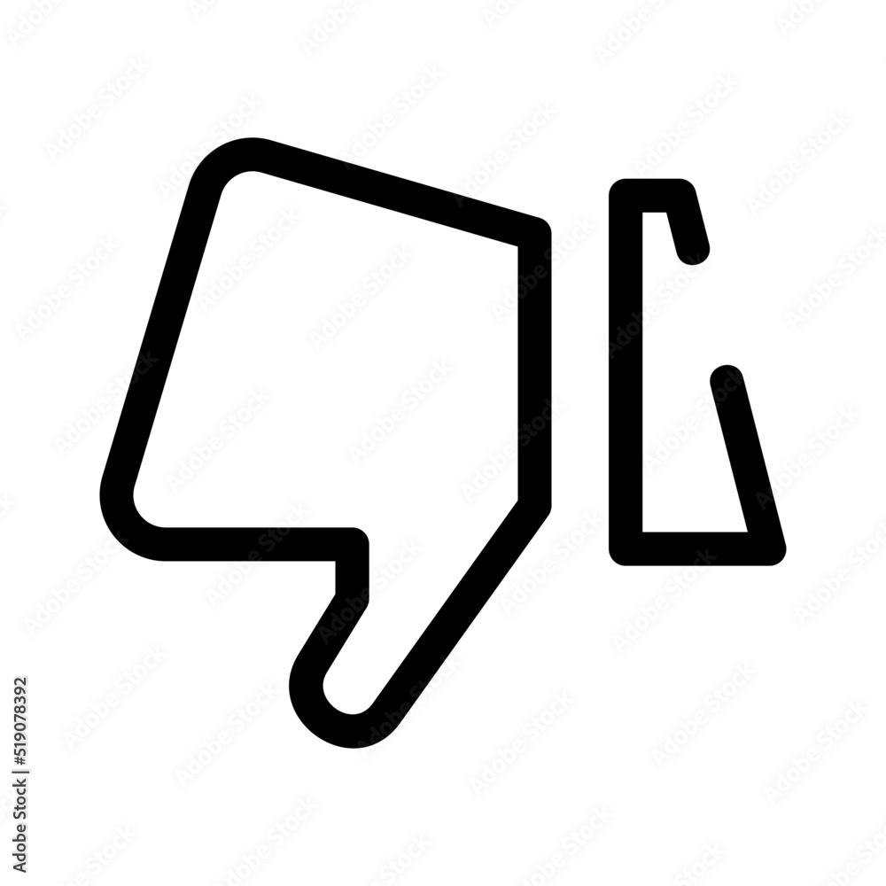 dislike icon or logo isolated sign symbol vector illustration - high quality black style vector icons
dislike icon or logo isolated sign symbol vector illustration - high quality black style vector icons