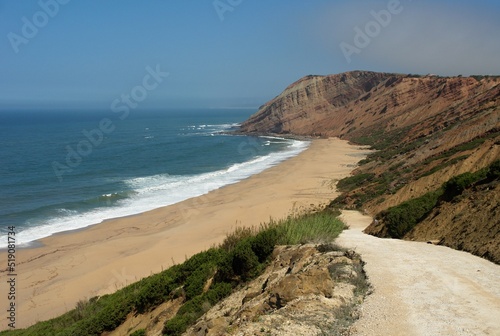 Praia da Gralha in Sao Martinho do Porto, Centro - Portugal