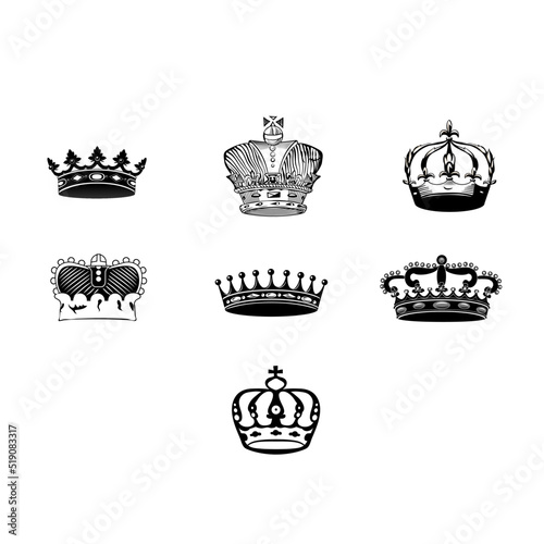 Vintage crowns collection