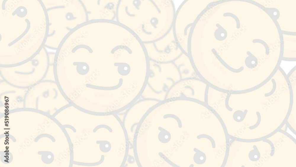 emoji cool wink white