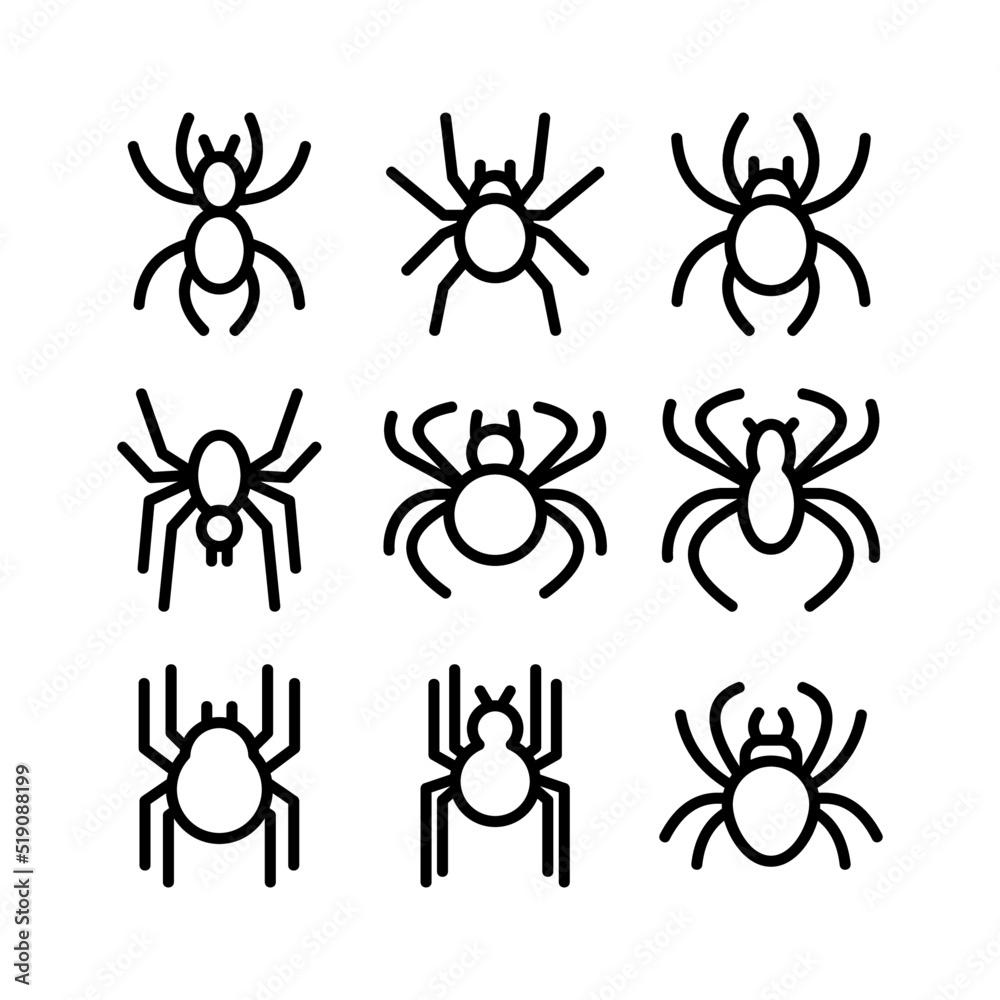 spider icon or logo isolated sign symbol vector illustration - high quality black style vector icons
spider icon or logo isolated sign symbol vector illustration - high quality black style vector icons