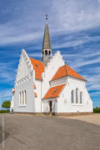 Church at Bagenkop, Langeland, Denmark