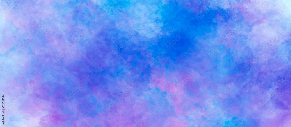 abstract watercolor background. Abstract blue watercolor gradient paint grunge texture background.
