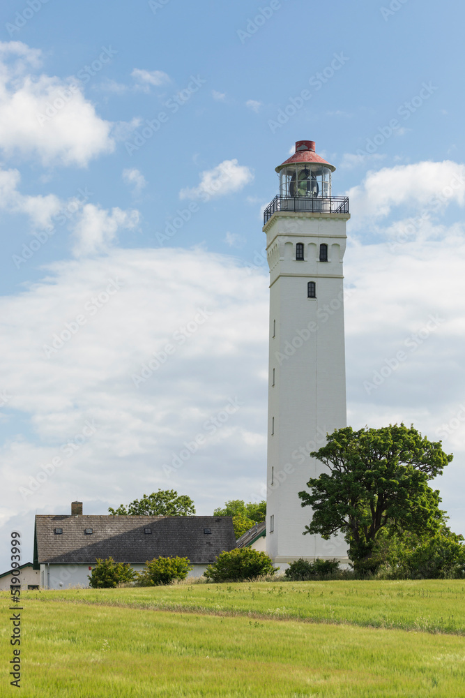 Lighthouse at Keldsnor, Langeland, Denmark Lighthouse at Keldsnor, Langeland, Denmark