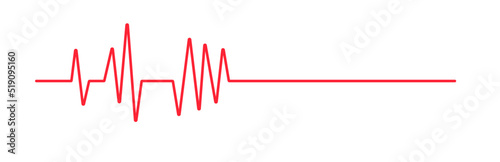 heartbeat cardiogram.
world heart health concept.