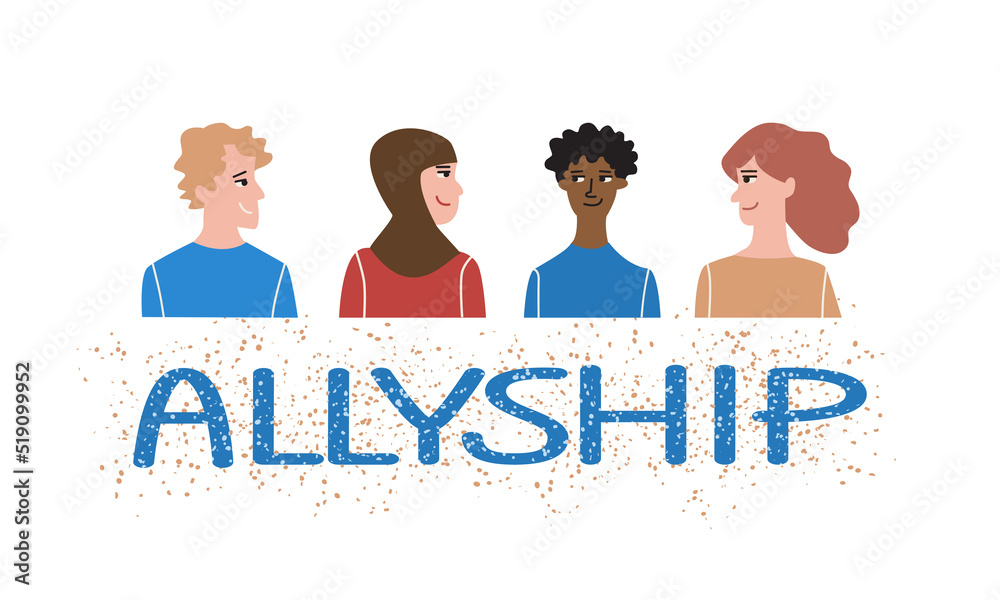 Diverse multi-ethnic and multicultural people are together. Diverse multi-ethnic and multicultural people are together.