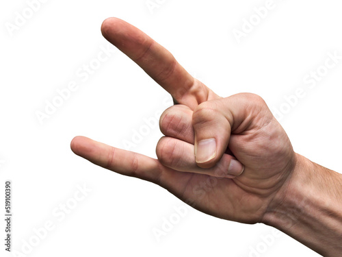 Sign of the Horns, Hand (Mano Cornuta)